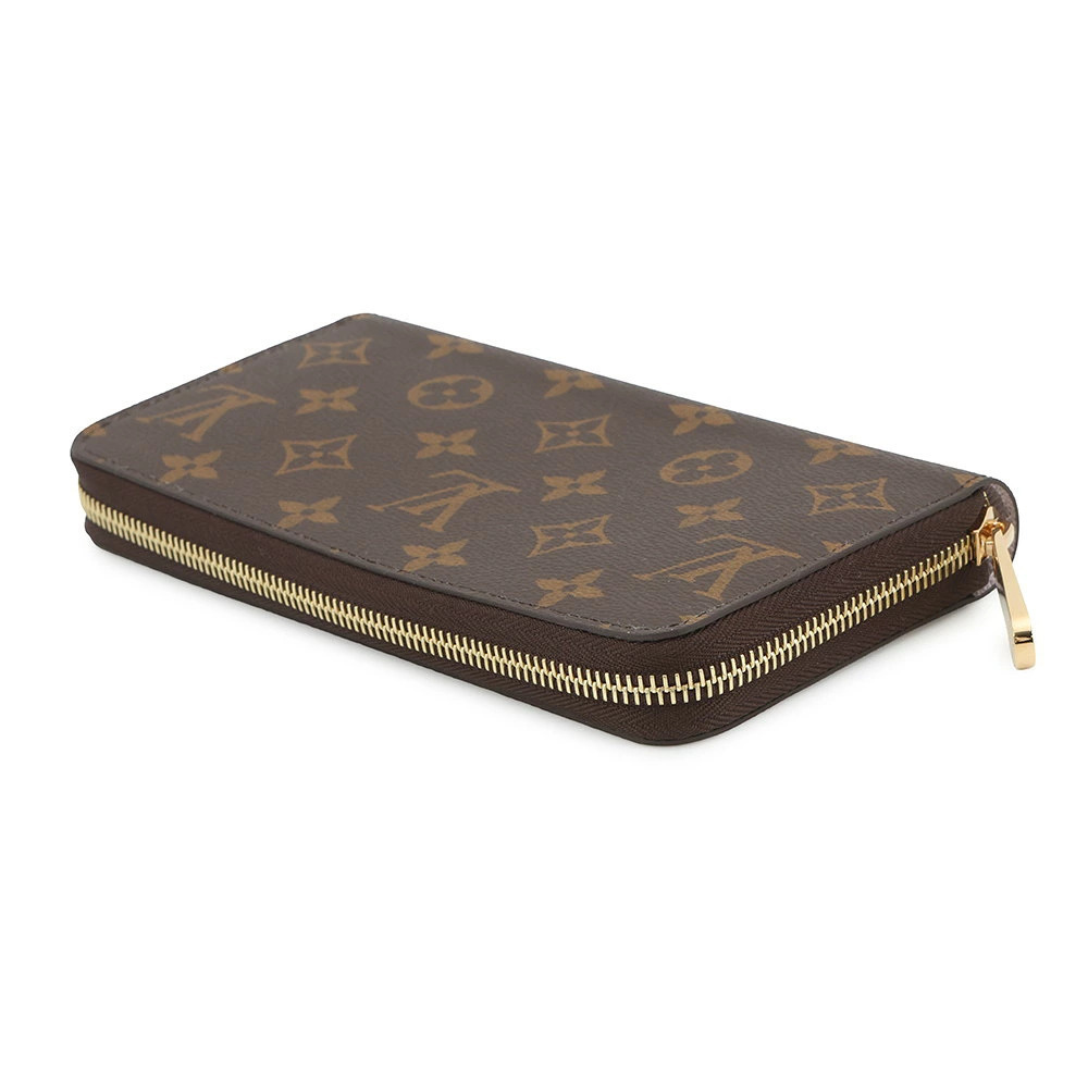 Louis Vuitton Long Wallet Zipper Round Monogram Edition Zippy Limited Brown